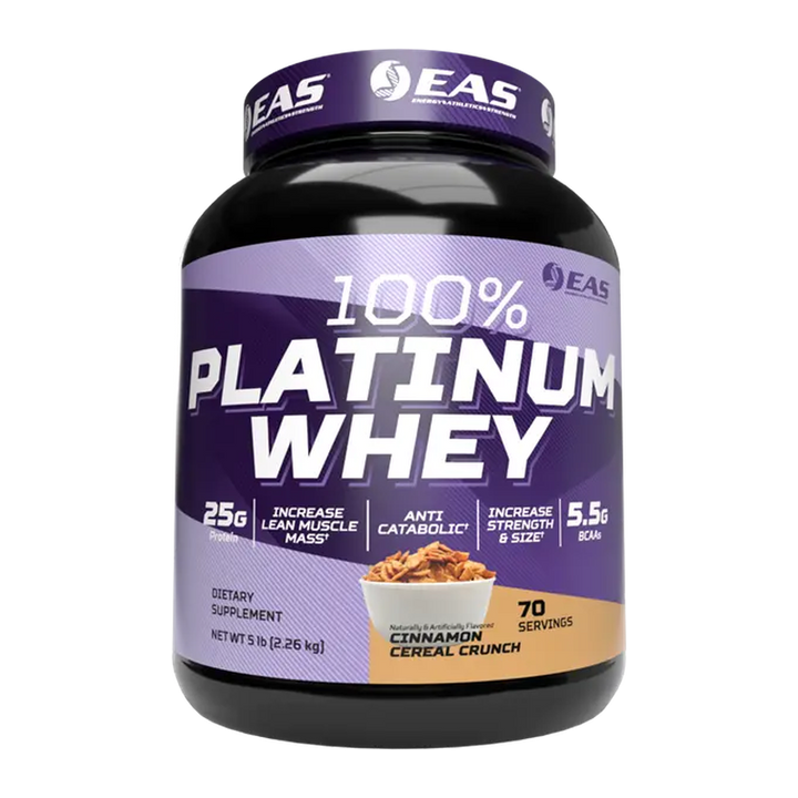 PLATINUM WHEY 5 LBS - CINNAMON CEREAL CRUNCH