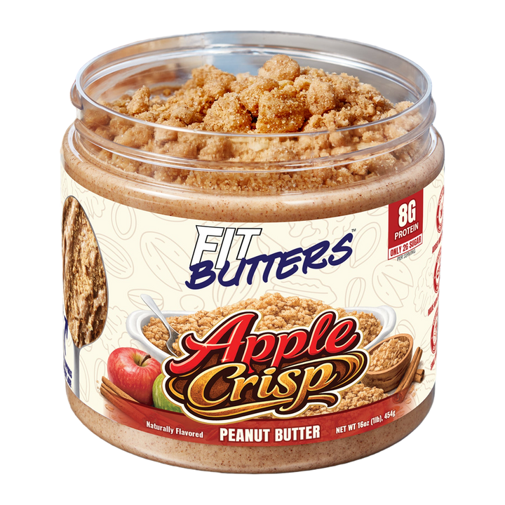FIT BUTTERS 454 GRS - APPLE CRISP PEANUT BUTTER