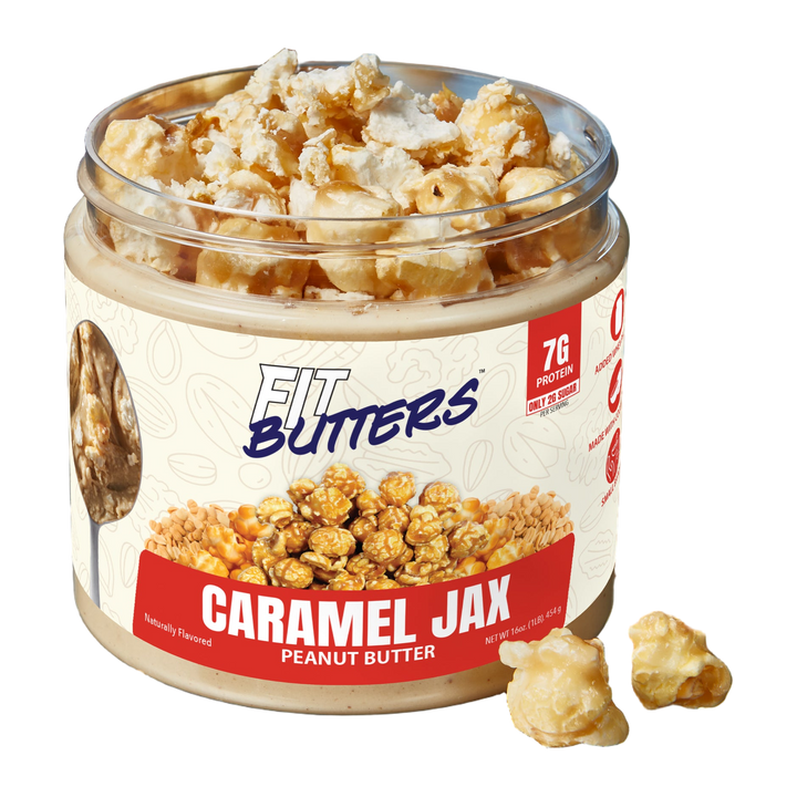 FIT BUTTERS 454 GRS - CARAMEL JAX PEANUT BUTTER