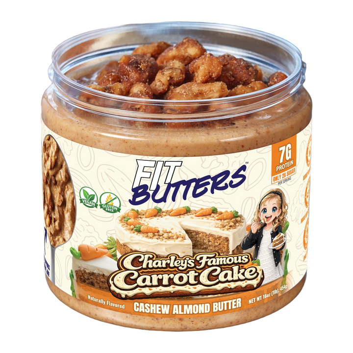 FIT BUTTERS 454 GRS - CHARLEYS FAMOUS CARROT CAKE