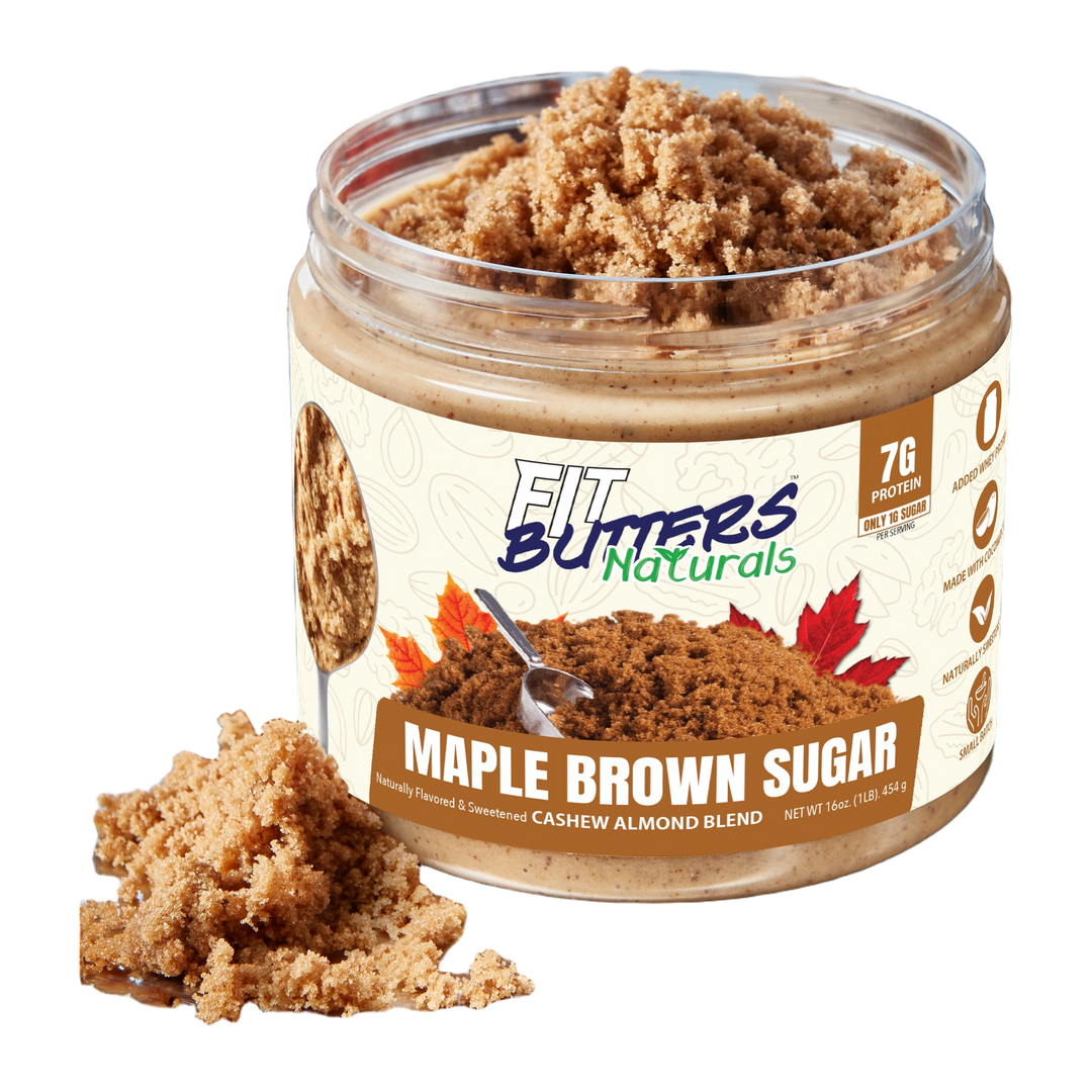 FIT BUTTERS 454 GRS - NATURALS MAPLE BROWN SUGAR