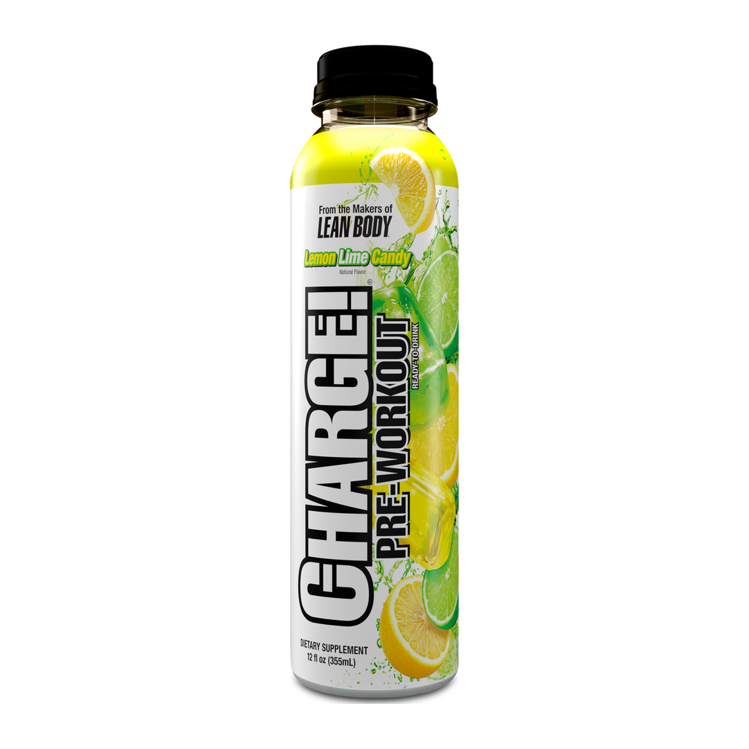 EAN BODY CHARGE PREWORKOUT 12 OZ 12 - LEMON LIME CANDY