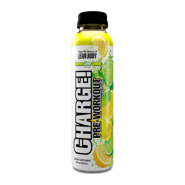 EAN BODY CHARGE PREWORKOUT 12 OZ 12 - LEMON LIME CANDY