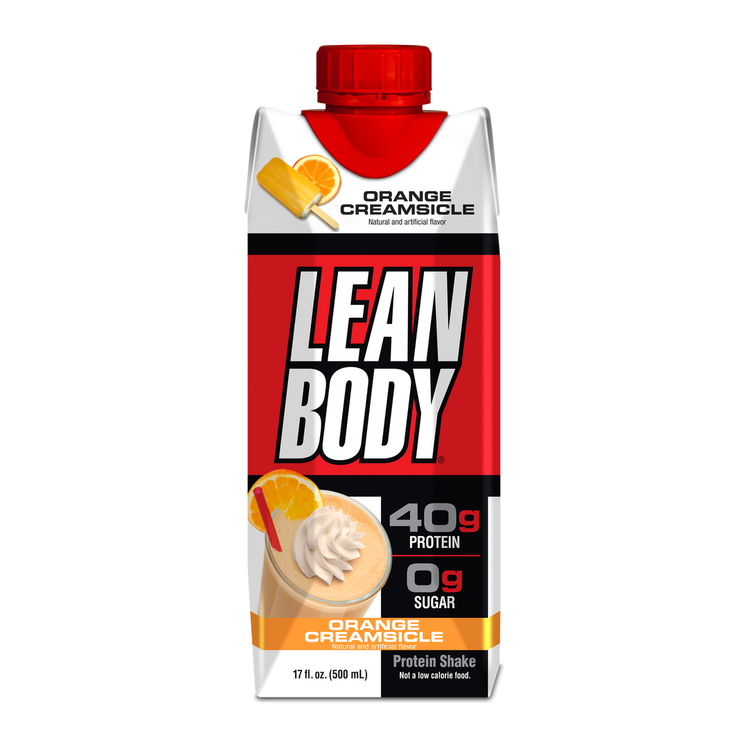 LEAN BODY 17 OZ 12 BOTTLE - ORANGE CREAMSICLE