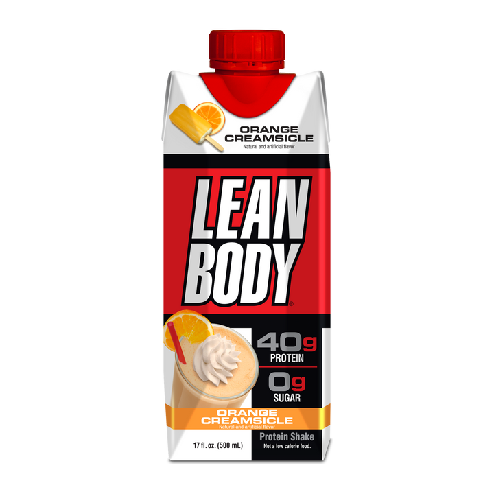 LEAN BODY 17 OZ 12 BOTTLE - ORANGE CREAMSICLE