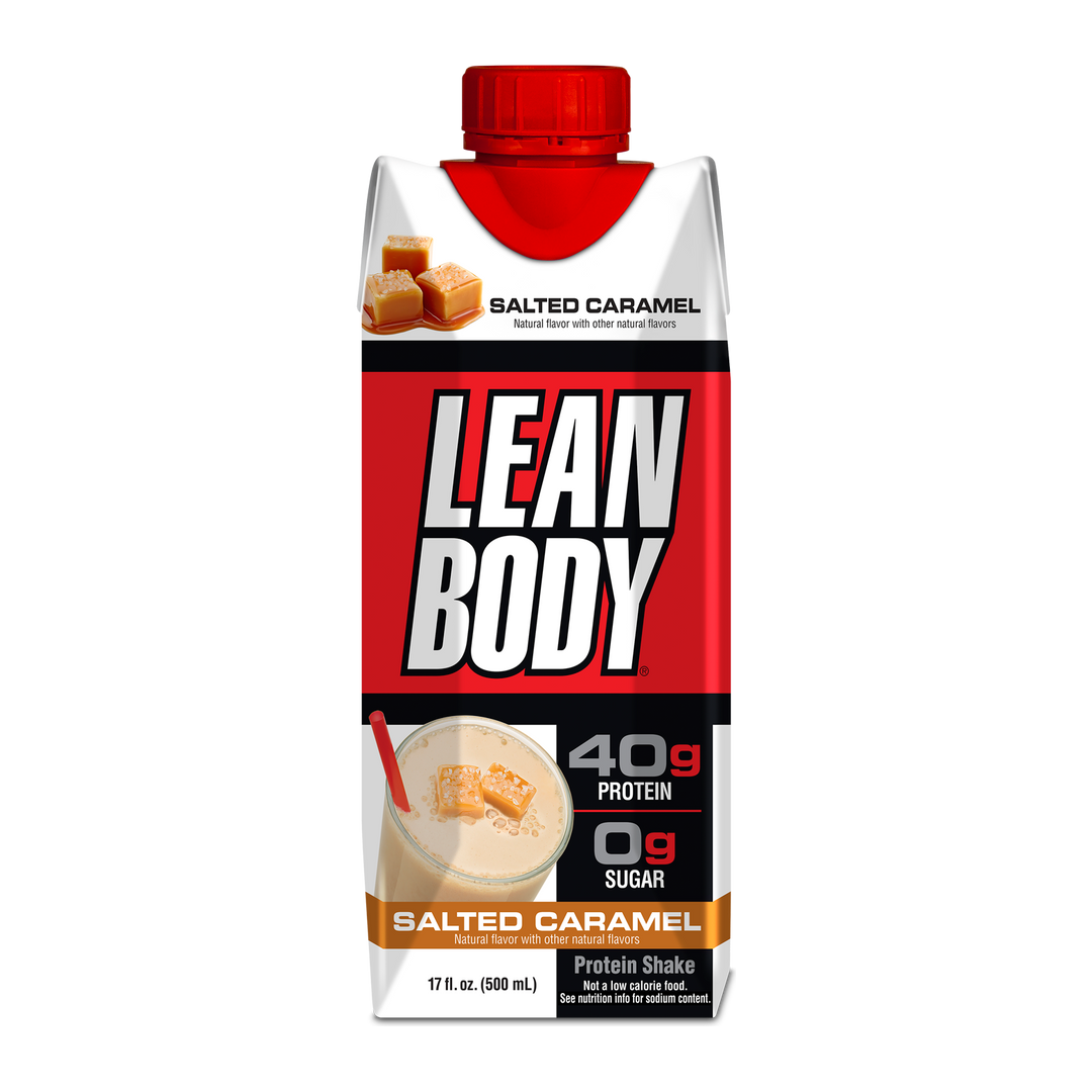 LEAN BODY 17 OZ 12 BOTTLE - SALTED CARAMEL