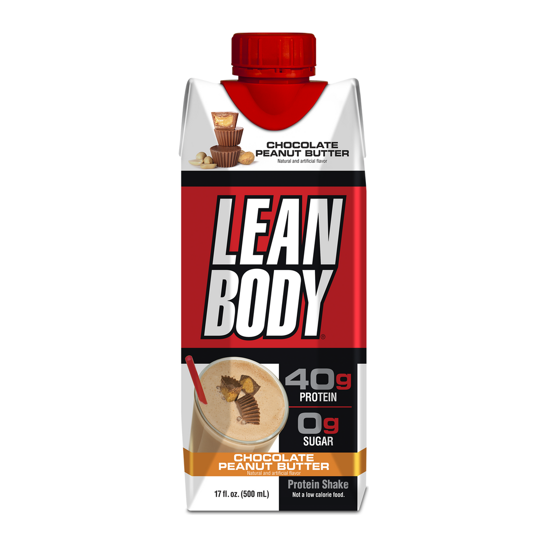 LEAN BODY 17 OZ 12 BOTTLE - CHOCOLATE PEANUT BUTTER