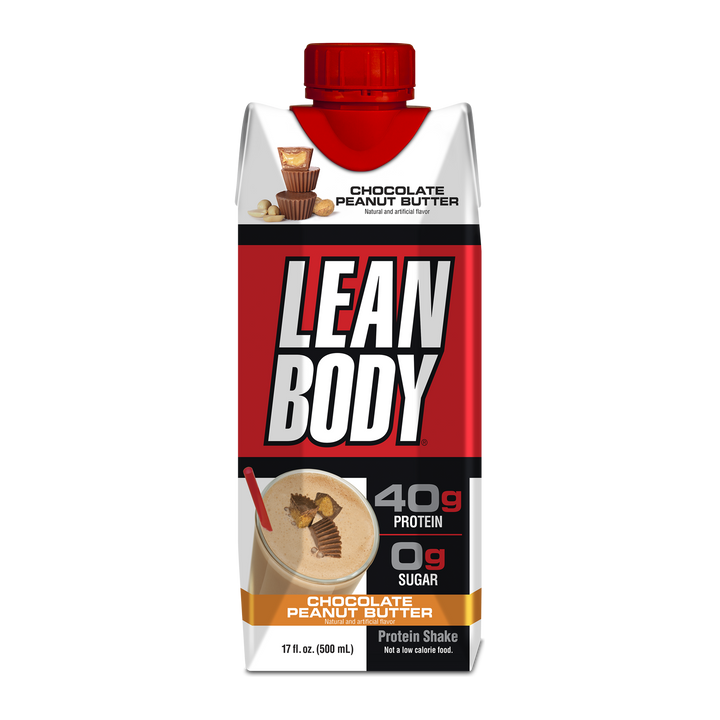 LEAN BODY 17 OZ 12 BOTTLE - CHOCOLATE PEANUT BUTTER