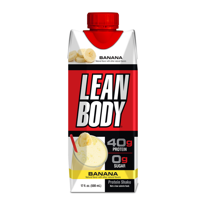 LEAN BODY 17 OZ 12 BOTTLE - BANANA