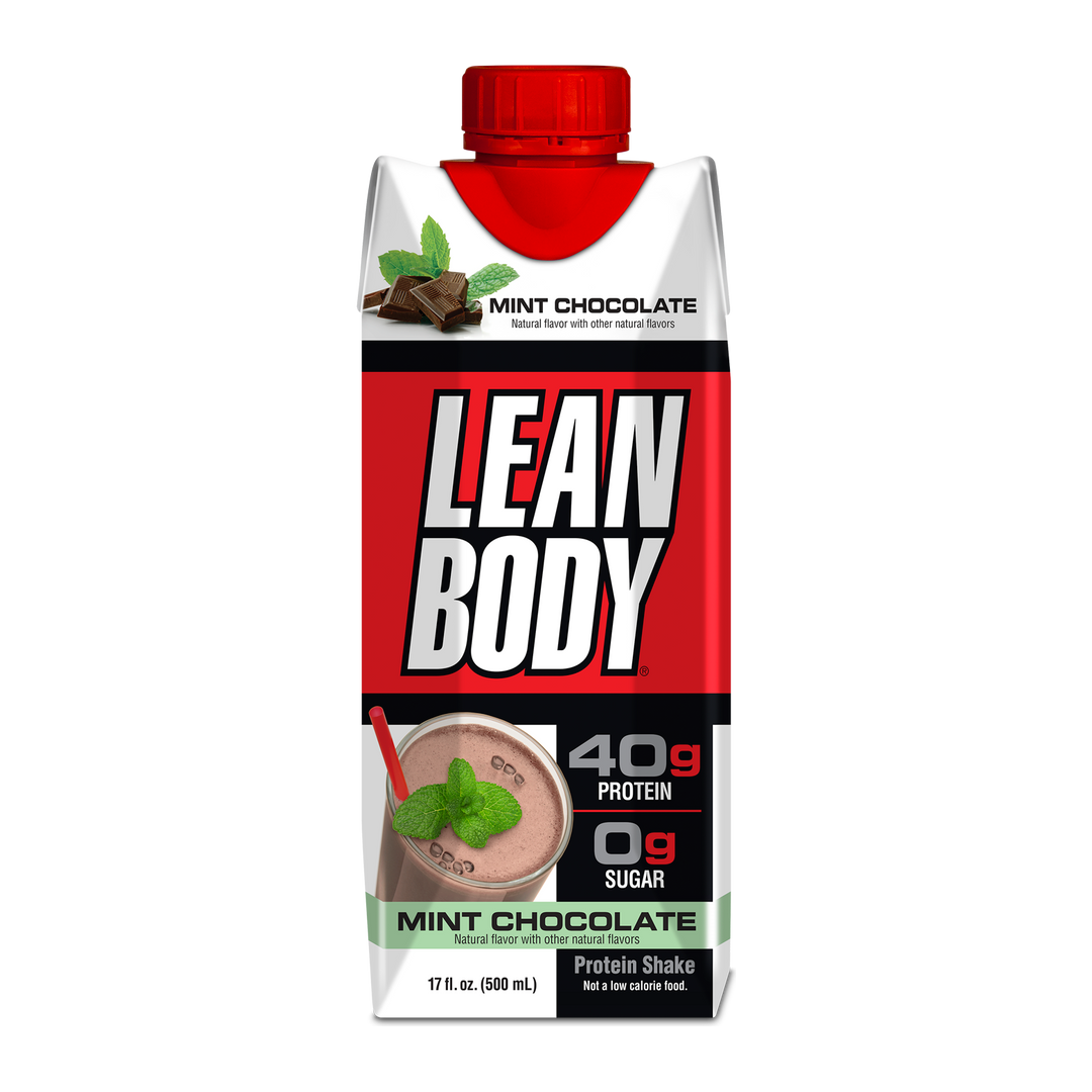 LEAN BODY 17 OZ 12 BOTTLE - MINT CHOCOLATE