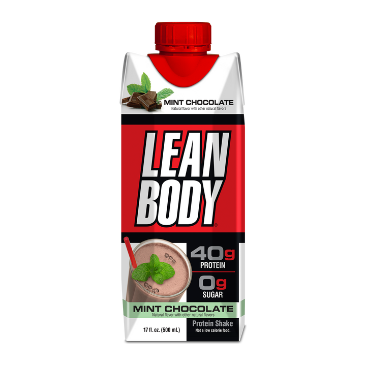 LEAN BODY 17 OZ 12 BOTTLE - MINT CHOCOLATE