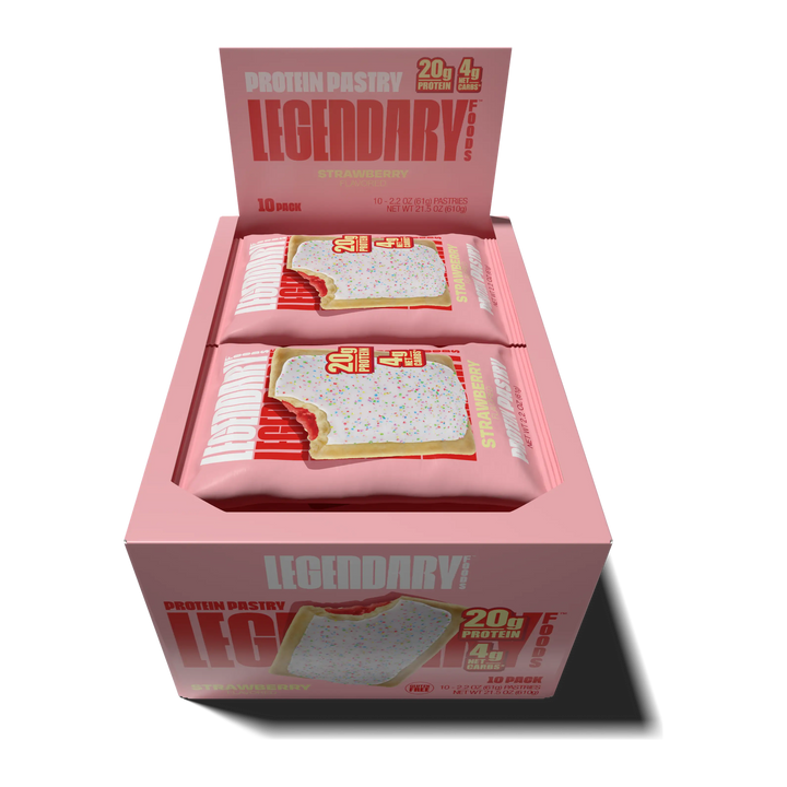 TASTY PASTRY 10 PK - STRAWBERRY