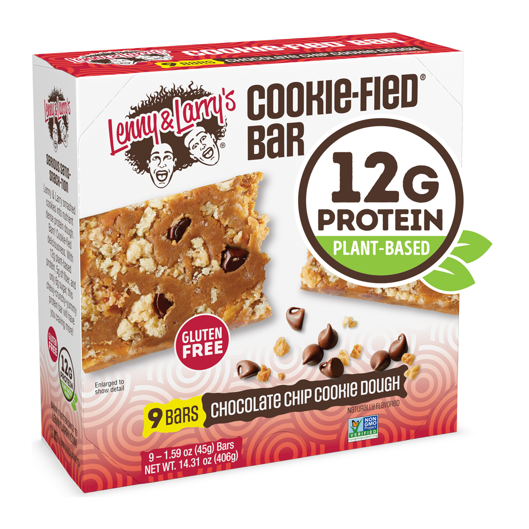 COMPLETE COOKIE-FIED 9 BARS - CHOCOLATE CHIP COOKIE DOUGH
