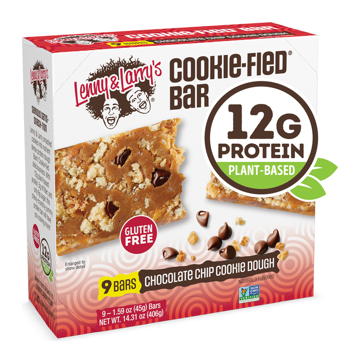 COMPLETE COOKIE-FIED 9 BARS - CHOCOLATE CHIP COOKIE DOUGH