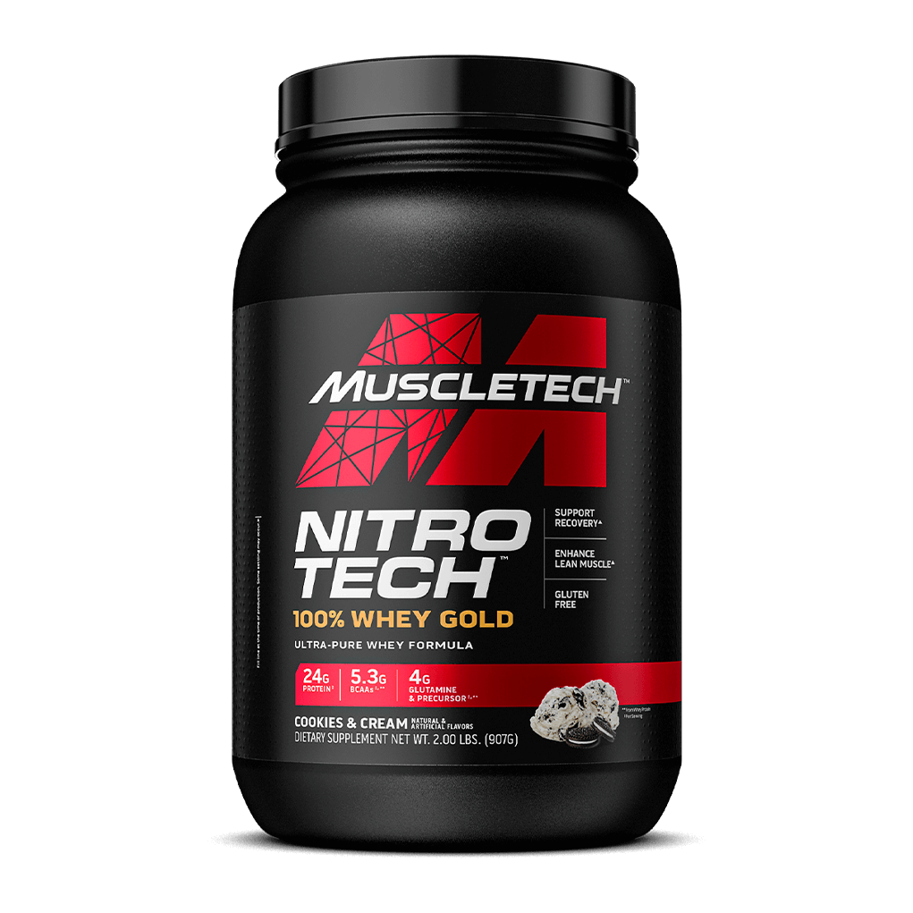 NITRO-TECH WHEY GOLD 2 LBS - COOKIES & CREAM