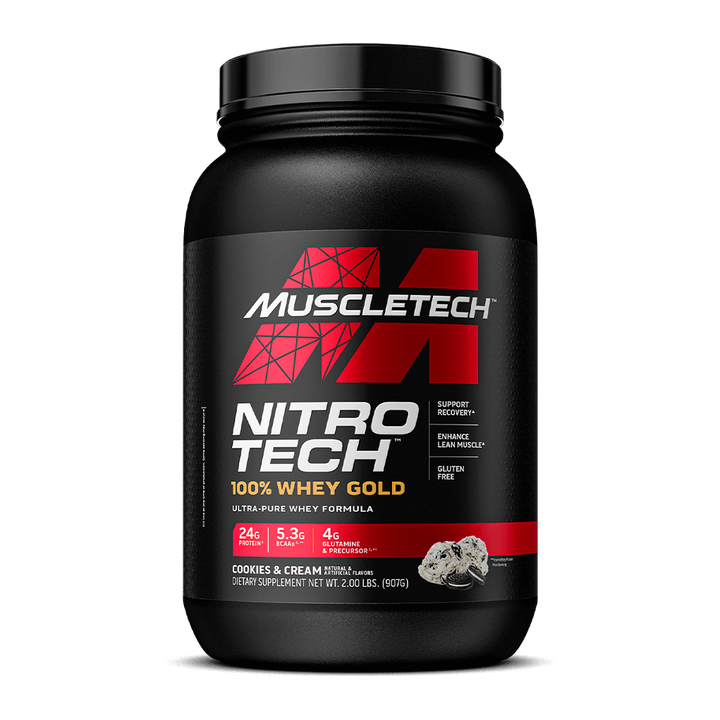 NITRO-TECH WHEY GOLD 2 LBS - COOKIES & CREAM