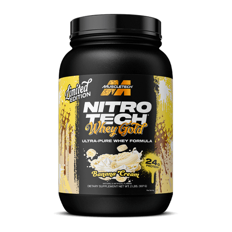 NITRO-TECH WHEY GOLD 2 LBS - BANANA CREAM