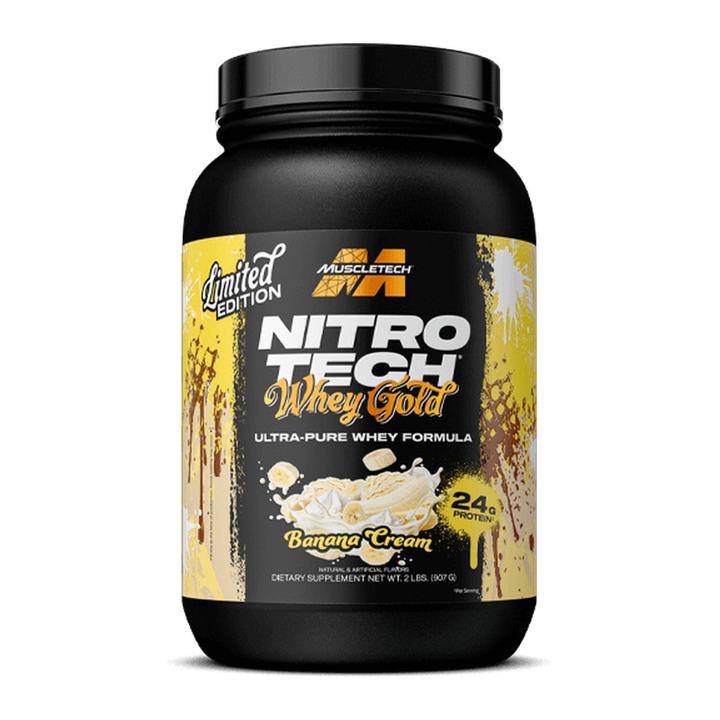 NITRO-TECH WHEY GOLD 2 LBS - BANANA CREAM