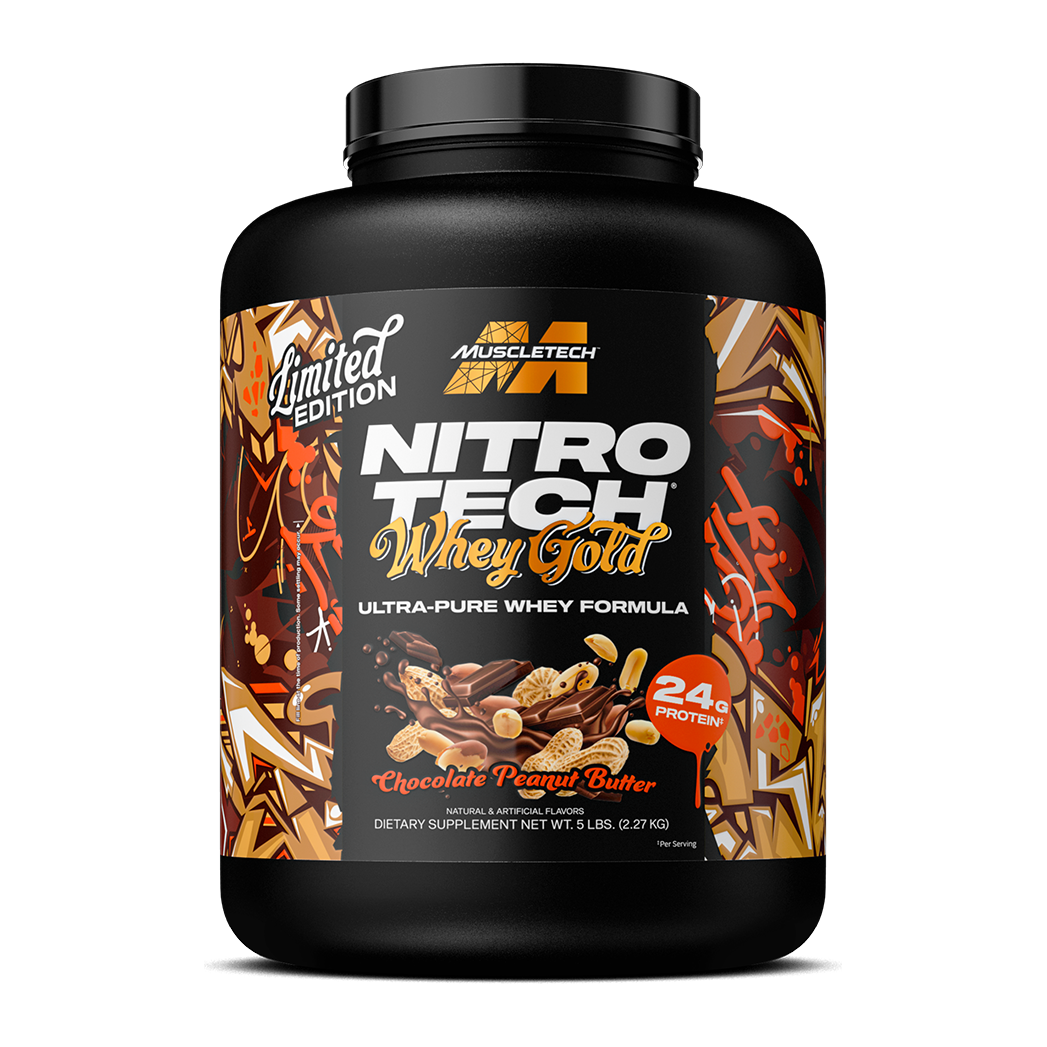 NITRO-TECH WHEY GOLD 5.03 LBS - CHOCOLATE PEANUT BUTTER