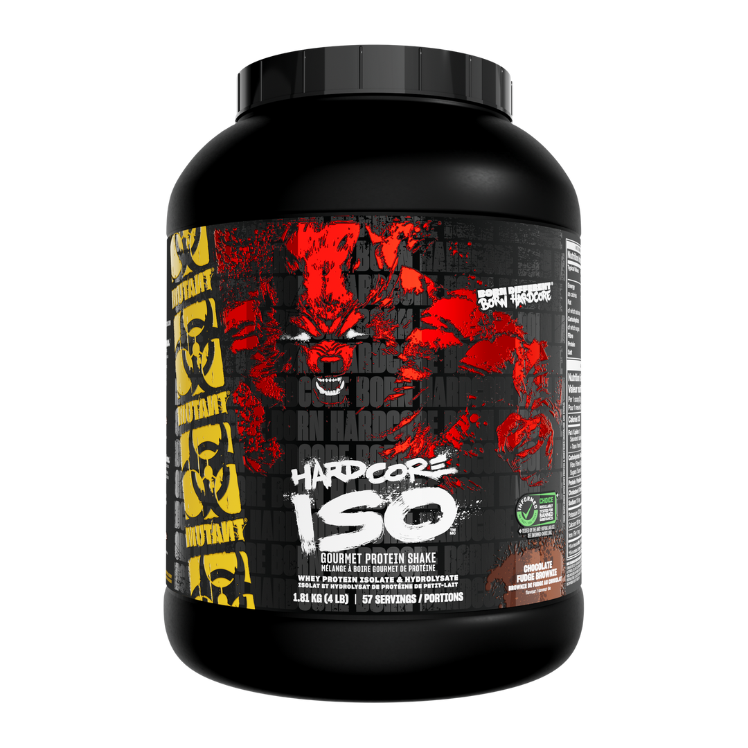 HARDCORE ISO 4 LBS - CHOCOLATE FUDGE BROWNIE