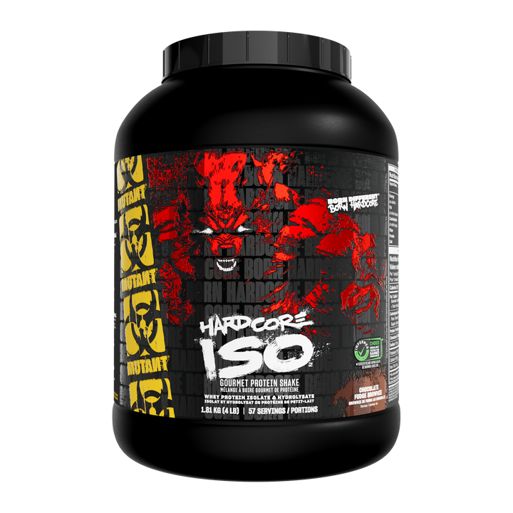 HARDCORE ISO 4 LBS - CHOCOLATE FUDGE BROWNIE