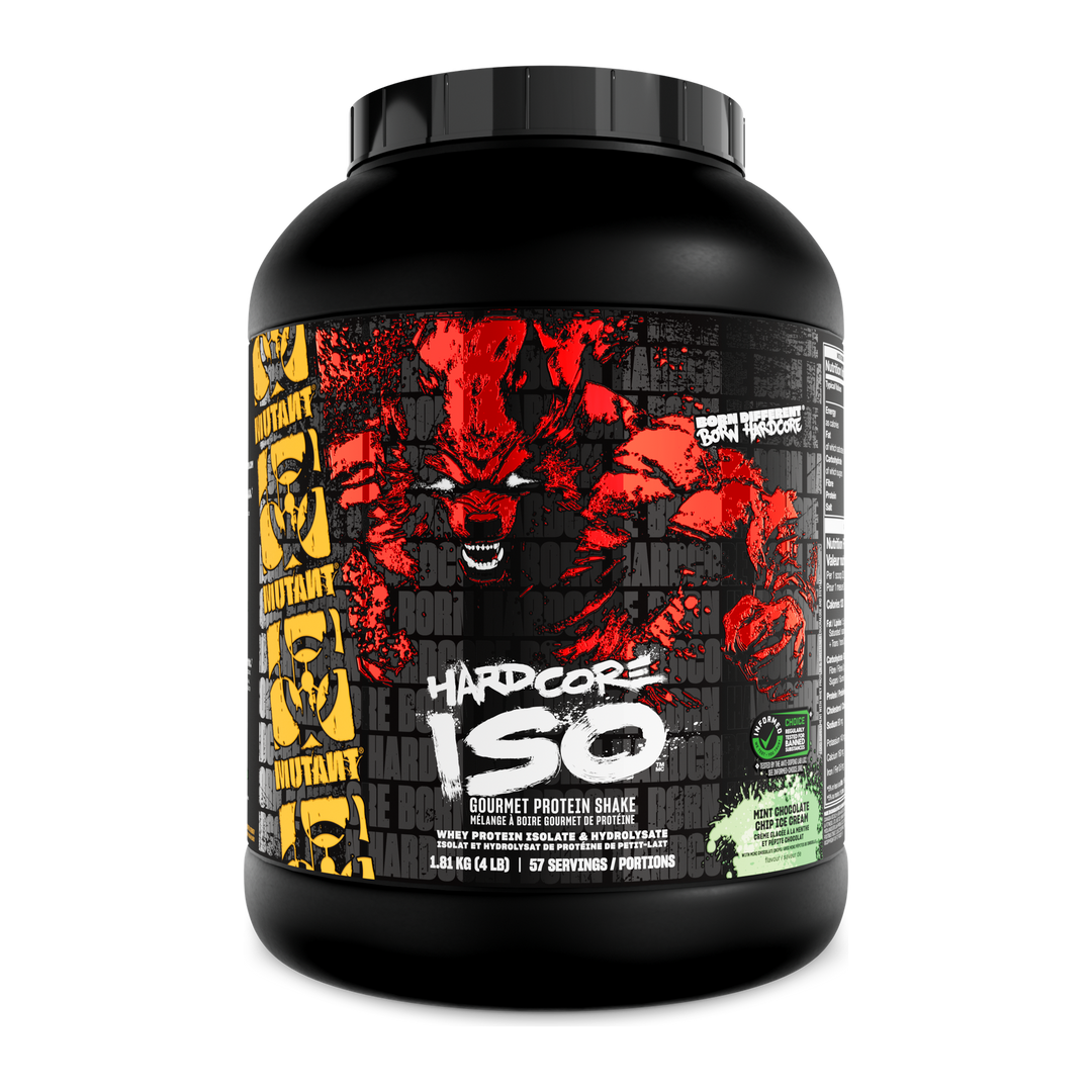 HARDCORE ISO 4 LBS - MINT CHOCOLATE CHIP ICE CREAM