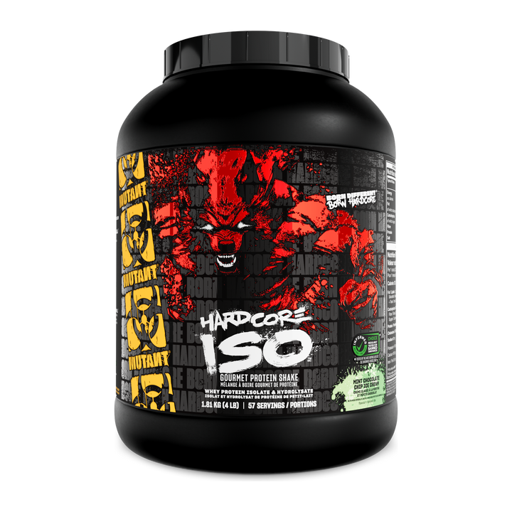 HARDCORE ISO 4 LBS - MINT CHOCOLATE CHIP ICE CREAM