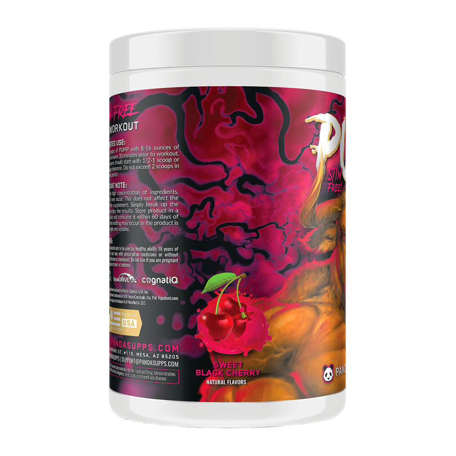 PUMP STIM FREE 40 SERV - SWEET BLACK CHERRY