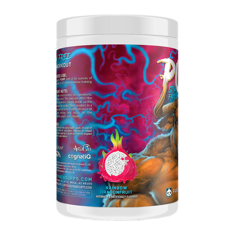 PUMP STIM FREE 40 SERV - RAINBOW DRAGONFRUIT