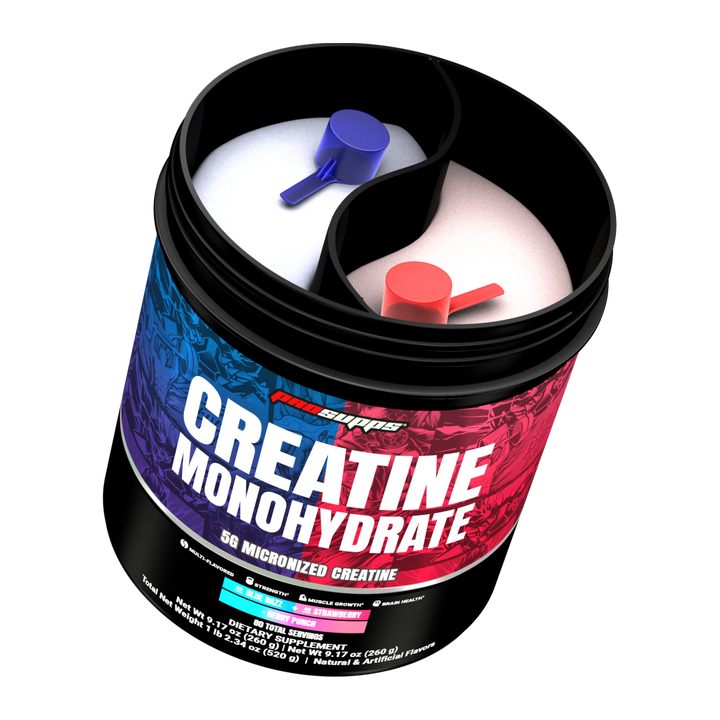 CREATINE DUAL FLAVOR 40 SERV - BLUE RAZZ/STRAWBERRY