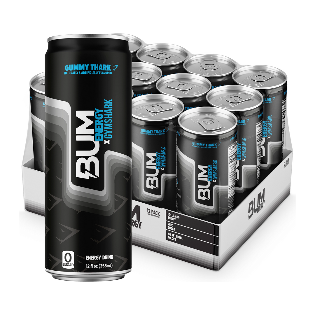 BUM ENERGY DRINK 12 OZ/12 PACK - GUMMY THARK