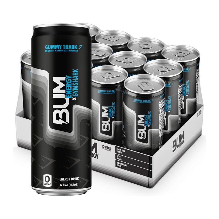 BUM ENERGY DRINK 12 OZ/12 PACK - GUMMY THARK