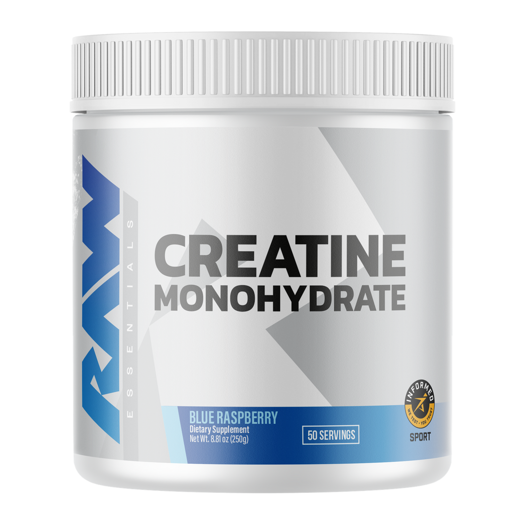 CREATINE MONOHYDRATE 50 SERV - BLUE RASPBERRY