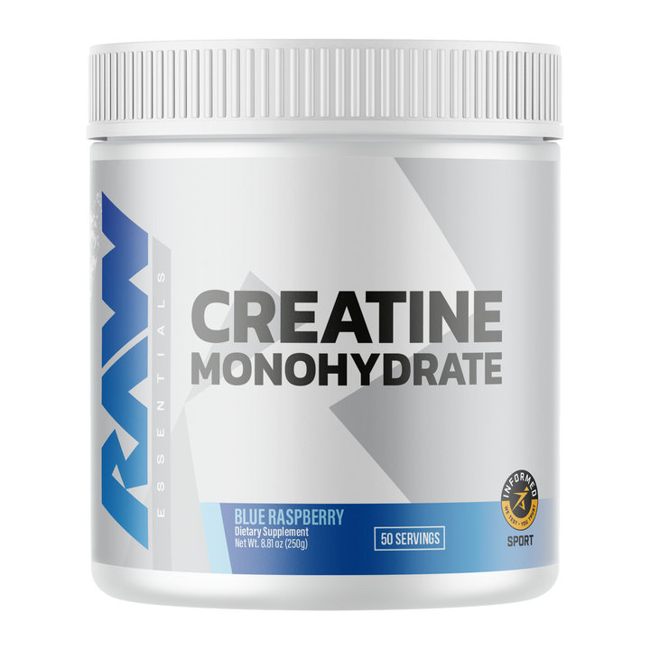 CREATINE MONOHYDRATE 50 SERV - BLUE RASPBERRY