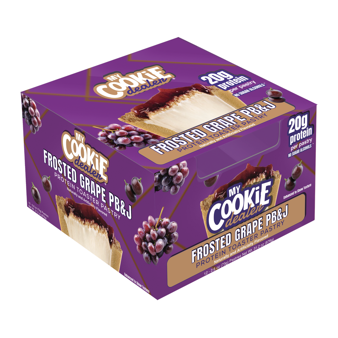 MY COOKIE TOASTER PASTRY FROSTED 12 PACK - GRAPE PB&J