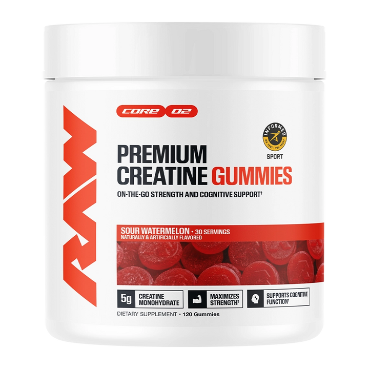 PREMIUM CREATINE GUMMIES 120 GUMMIES - SOUR WATERMELON