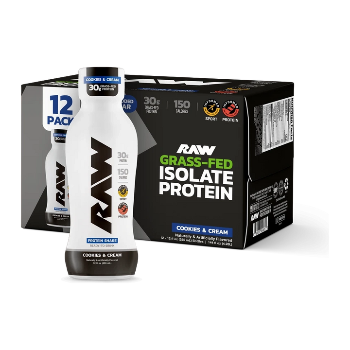 PROTEIN RTD 12 OZ/12 PACK - COOKIES & CREAM