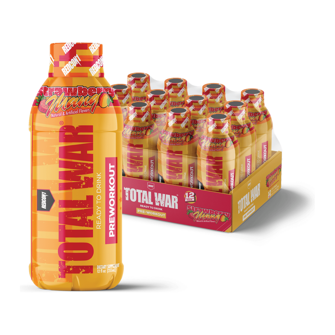 TOTAL WAR RTD 12 OZ 12 PK - STRAWBERRY MANGO