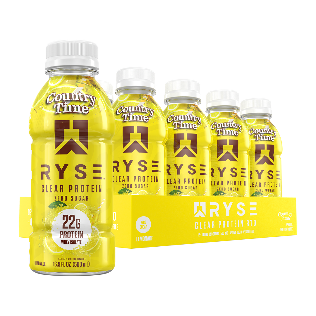 CLEAR WHEY ISOLATE RTD 12 PACK - COUNTRY TIME LEMONADE