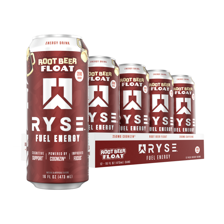 FUEL DRINK 16 OZ/12 PACK - ROOT BEER FLOAT