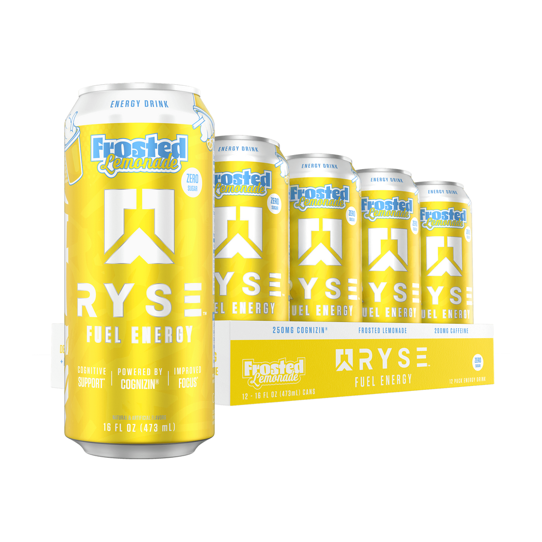 FUEL DRINK 16 OZ/12 PACK - FROSTED LEMONADE