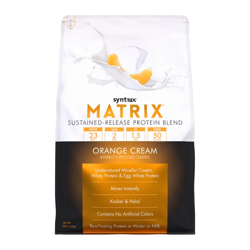 MATRIX 5 5 LBS - ORANGE CREAM