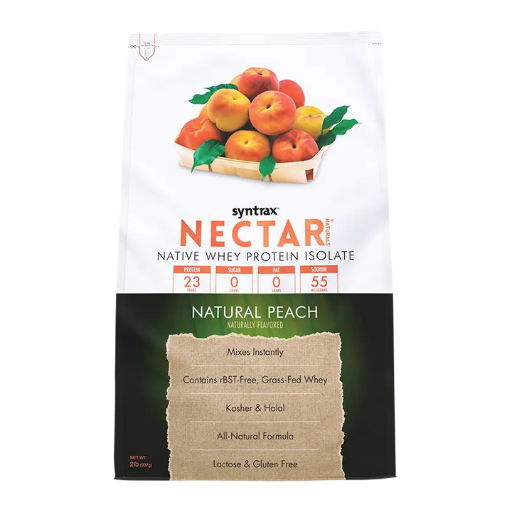 NECTAR NATURALS BAG 2 LBS - NATURAL PEACH