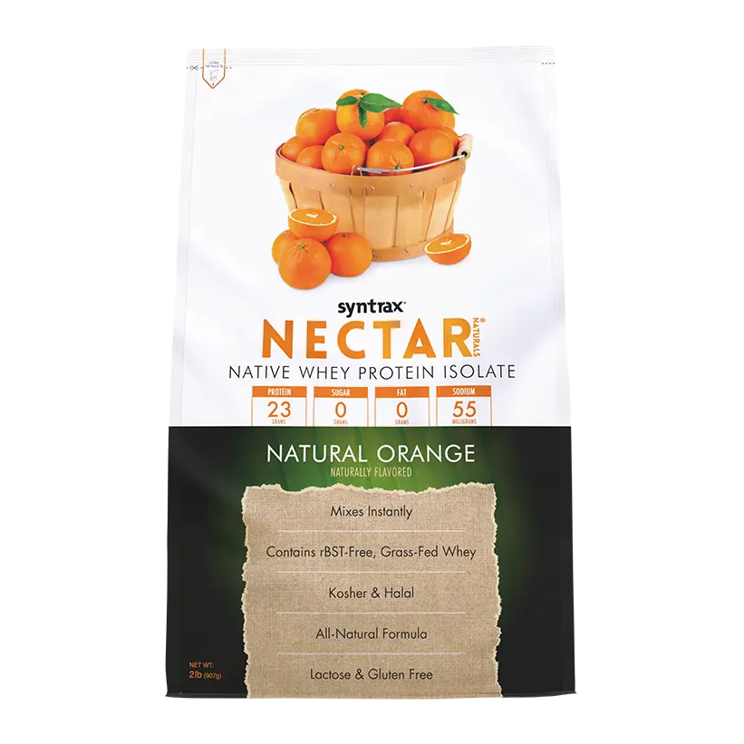 NECTAR NATURALS BAG 2 LBS - NATURAL ORANGE