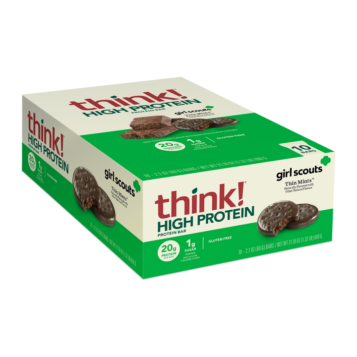 HIGH PROTEIN 10 BARS - GIRL SCOUTS THIN MINTS