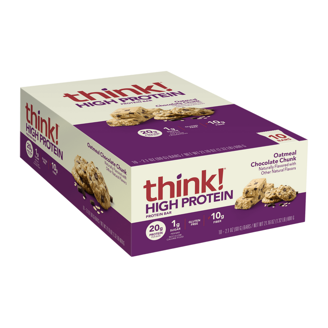 HIGH PROTEIN 10 BARS - OATMEAL CHOCOLATE CHUNK