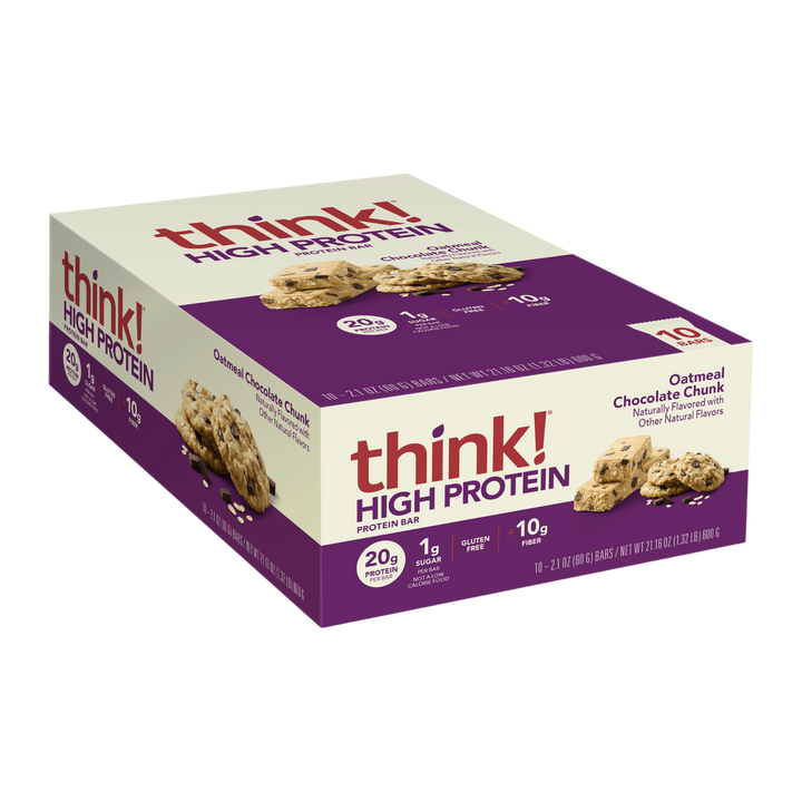 HIGH PROTEIN 10 BARS - OATMEAL CHOCOLATE CHUNK