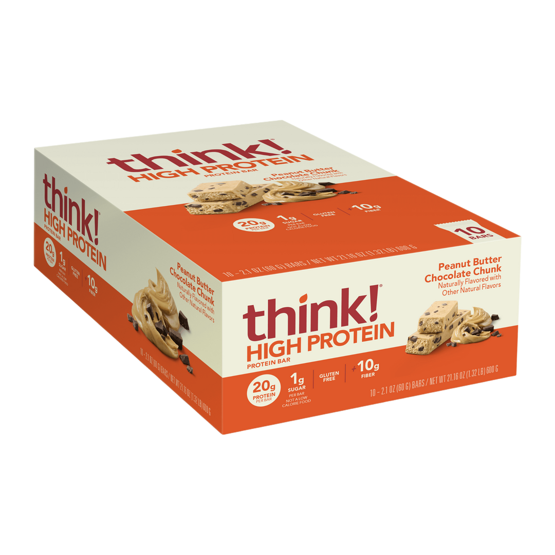 HIGH PROTEIN 10 BARS - PEANUT BUTTER CHOCOLATE CHUNK