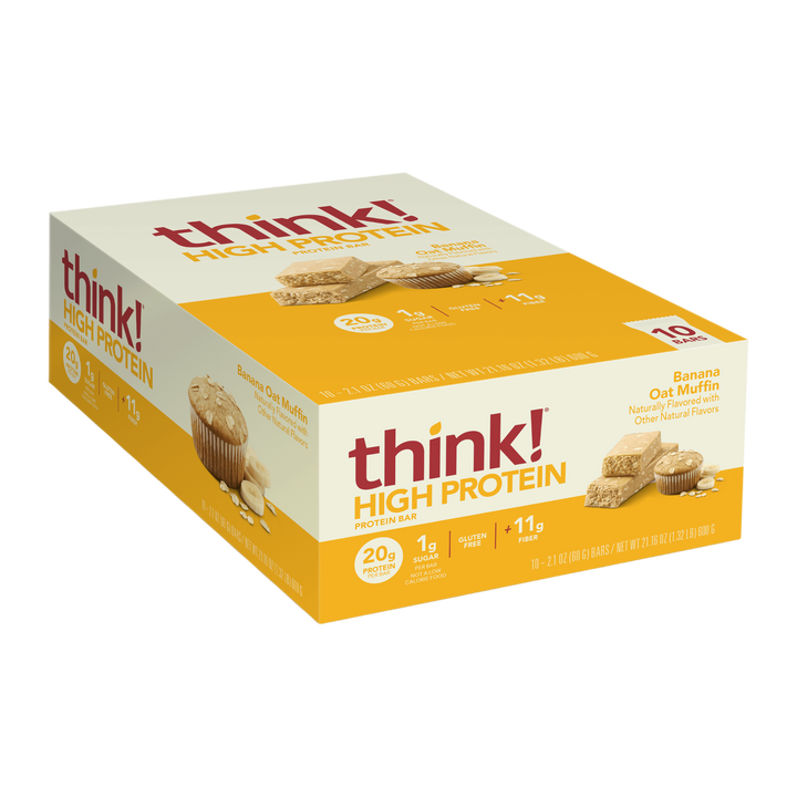 HIGH PROTEIN 10 BARS - BANANA OAT MUFFIN