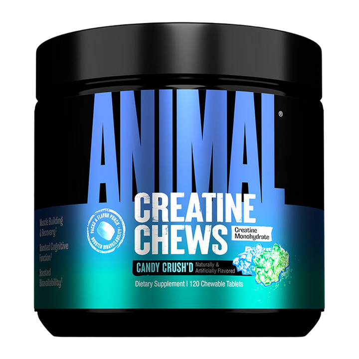 ANIMAL CHEWS CREATINE 120 TABLETS - CANDY CRUSHD